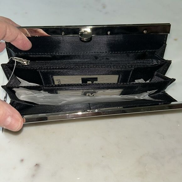 New Mundi Bar Harbor faux snake skin wallet clutch - Picture 4 of 4